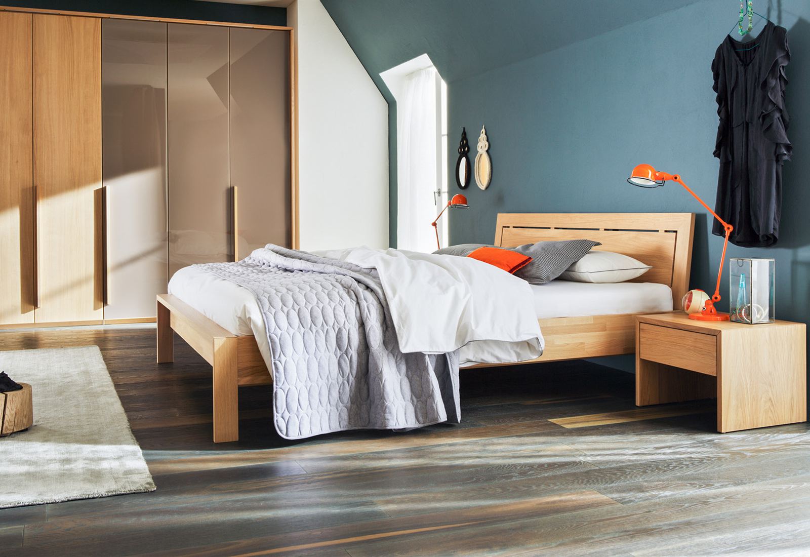 Schlafzimmer, individuell geplant und eingebaut